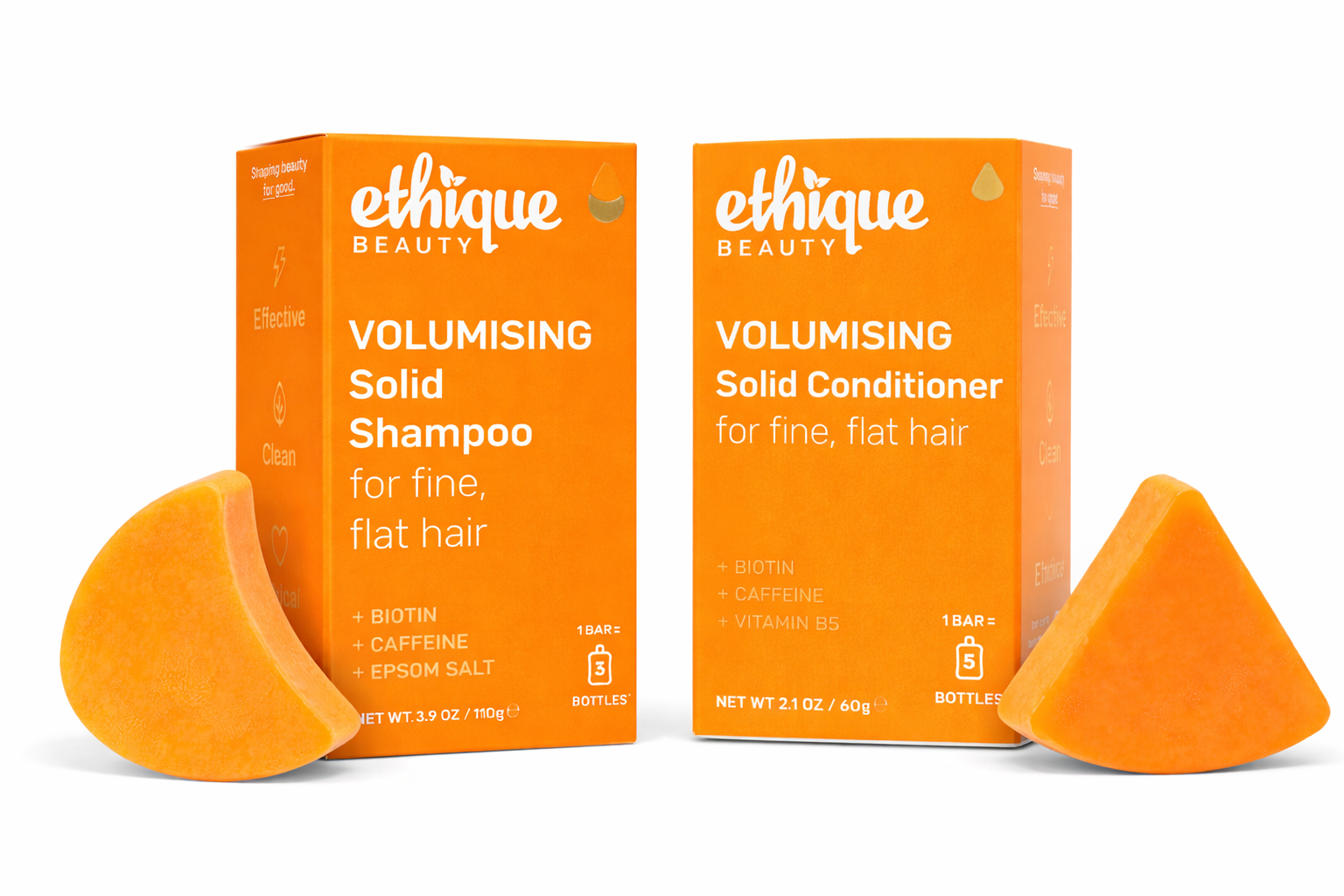 ETHIQUE VOLUMIZING SHAMPOO + CONDITIONER BAR