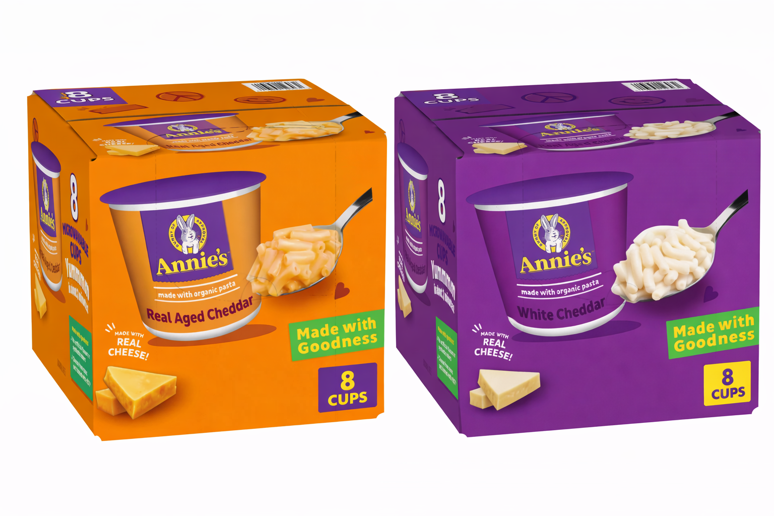 DUO PACK ANNIES MAC & CHEESE CUPS
