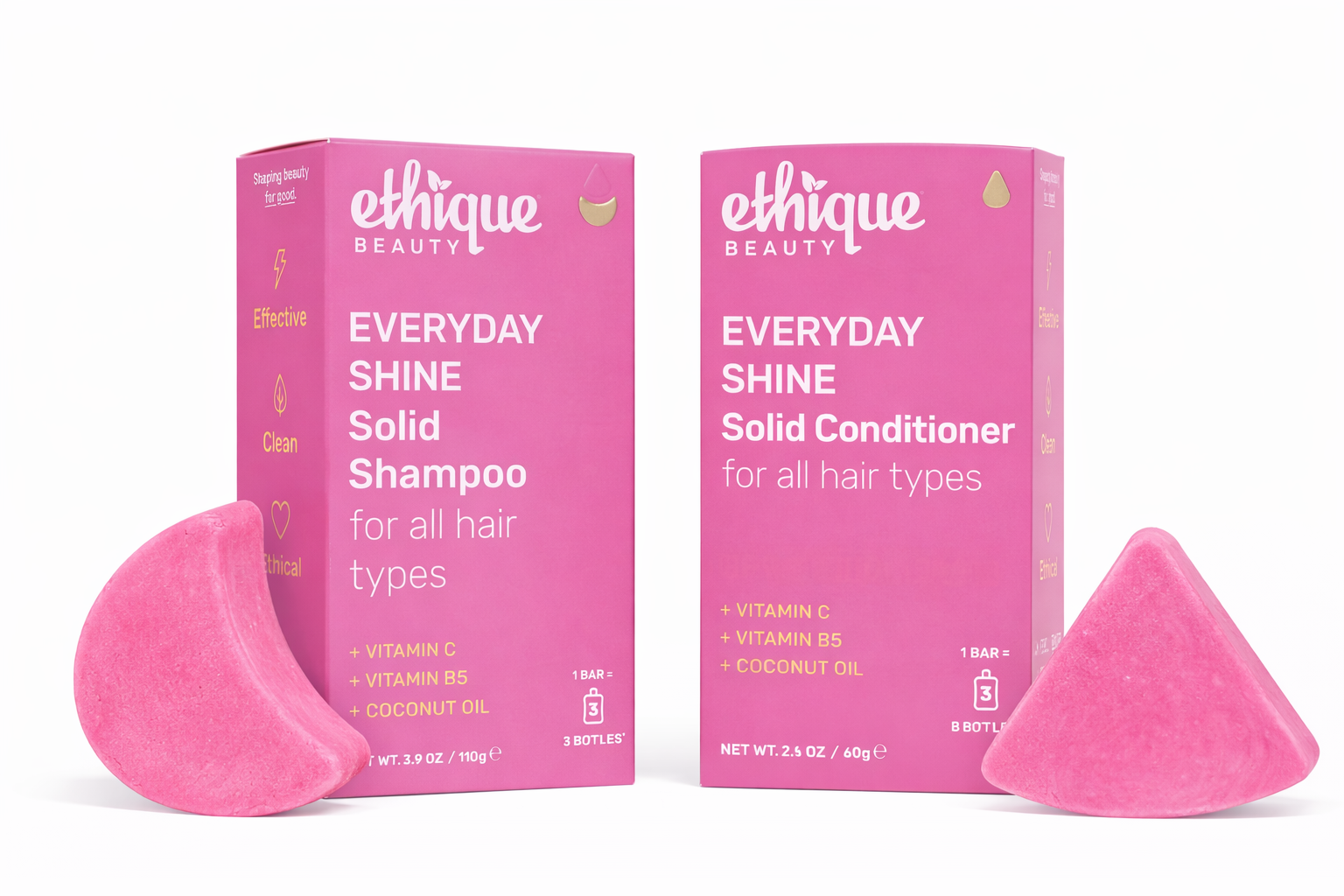 ETHIQUE EVERYDAY SHAMPOO + CONDITIONER BAR
