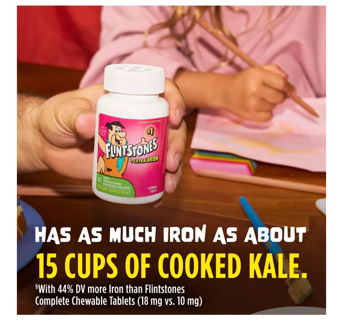 THE FLINTSTONES CHEWABLE KIDS MULTIVITAMIN 70 TABLETAS