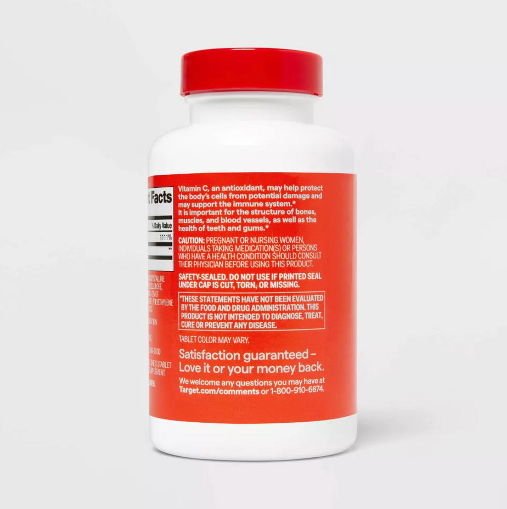 VITAMINA C 1000 MG 100 TABLETAS