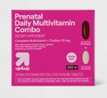 Women's Daily Prenatal Combo Pack Dietary Supplement Tablets & Softgels - 60ct