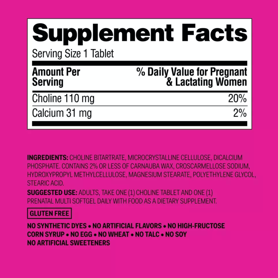 Women's Daily Prenatal Combo Pack Dietary Supplement Tablets & Softgels - 60ct