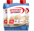 Premier Protein Nutritional Shake Vanilla Non-Caffeinated Whey Protein - 11 fl oz/4pk: Keto Certified, Gluten-Free, Ready to Drink