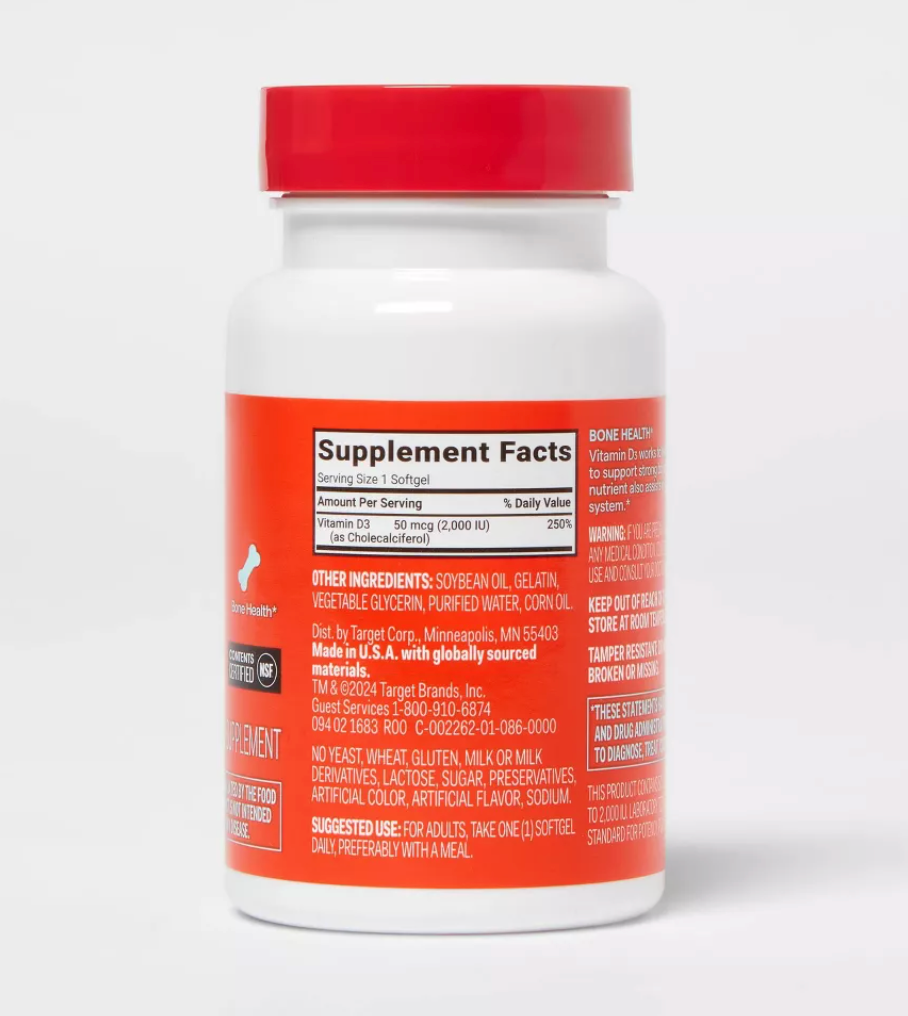 VITAMIN D3 2000IU (50MCG) 100 TABLETA