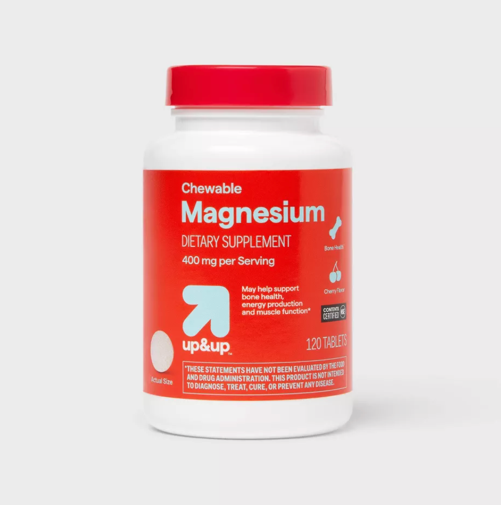 CHEWABLE MAGNESIUM DIETARY SUPPLEMENT 120 TABLETS