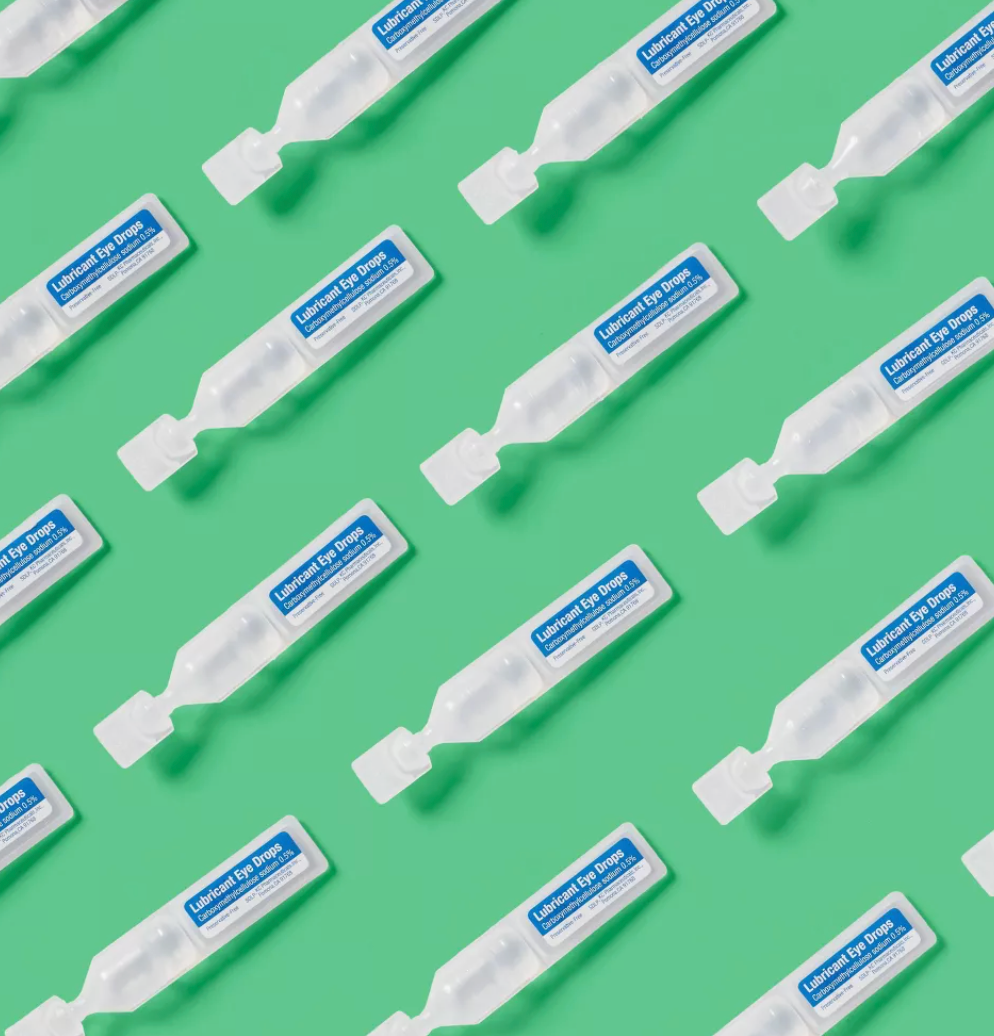 LUBRICATING PRESERVATIVE EYE DROPS 70 CONTENEDORES DE UN USO
