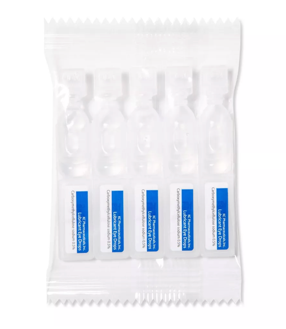 LUBRICATING PRESERVATIVE EYE DROPS 70 CONTENEDORES DE UN USO