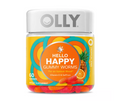 OLLY HELLO HAPPY WORM SUPLEMENTS W/ VIT D 60 GUMMIES