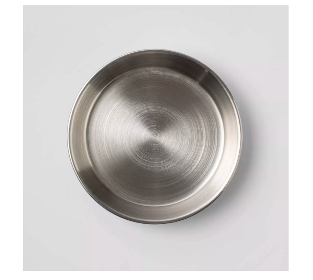 MATTE STAINLESS STEEL CAT&DOG BOWL 13.2 OZ
