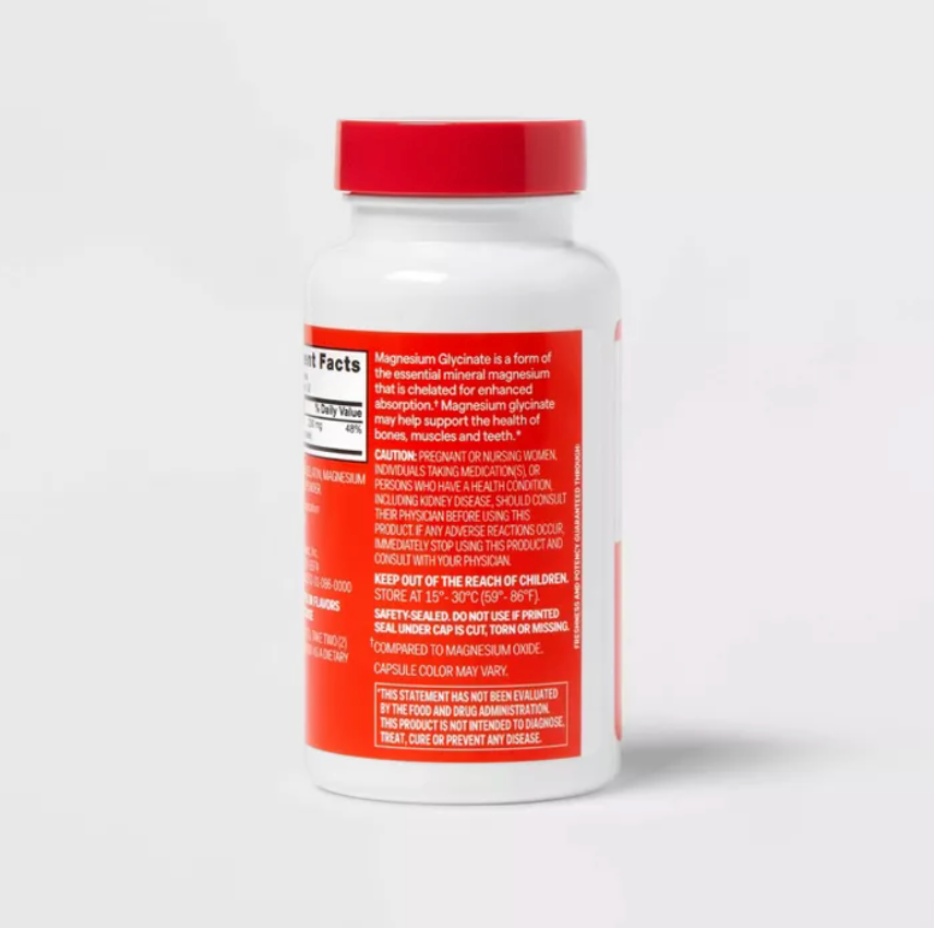MAGNESIUM GLYCINATE DIETARY SUPPLEMENTS  - UP&UP™