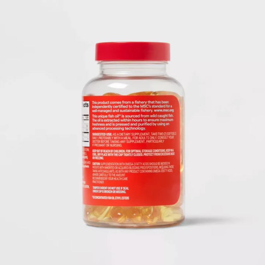 MSC FISH OIL SOFTGELS - 1000MG  UP&UP™