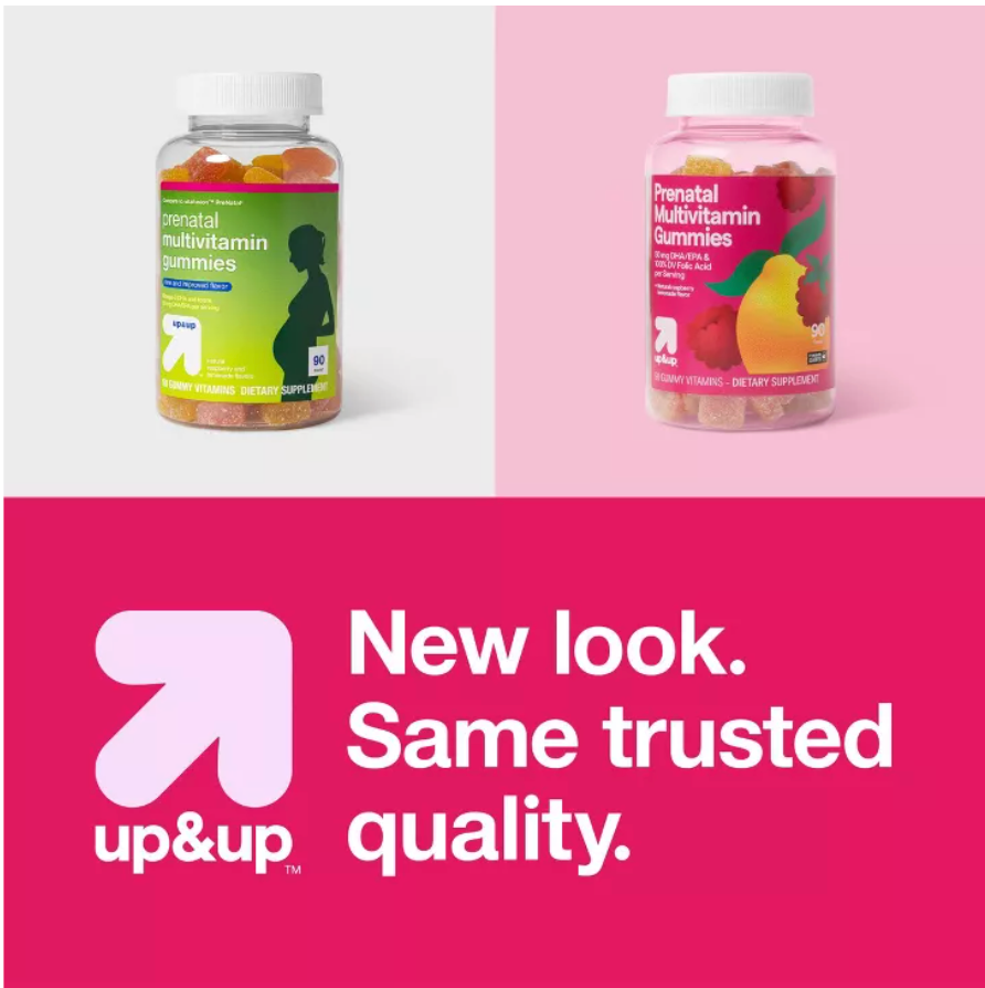 PRENATAL MULTIVITAMIN GUMMIES - FRUIT FLAVORS UP&UP™
