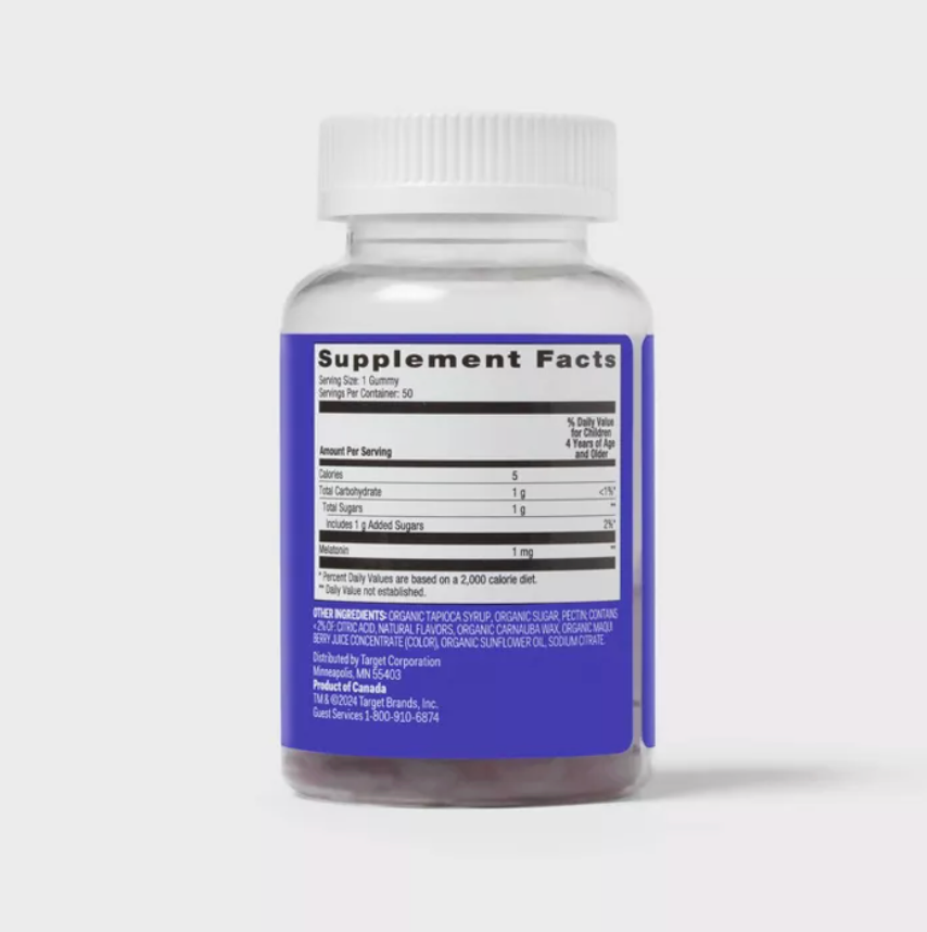 KIDS' MELATONIN GUMMIES - 1MG - - UP&UP™