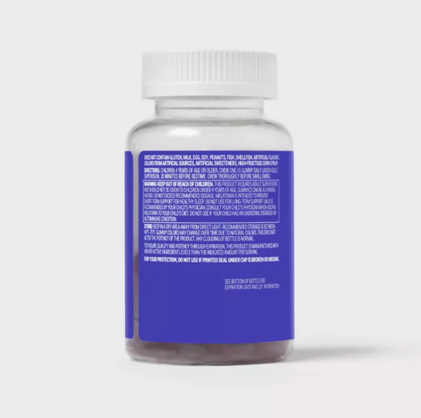 KIDS' MELATONIN GUMMIES - 1MG - - UP&UP™