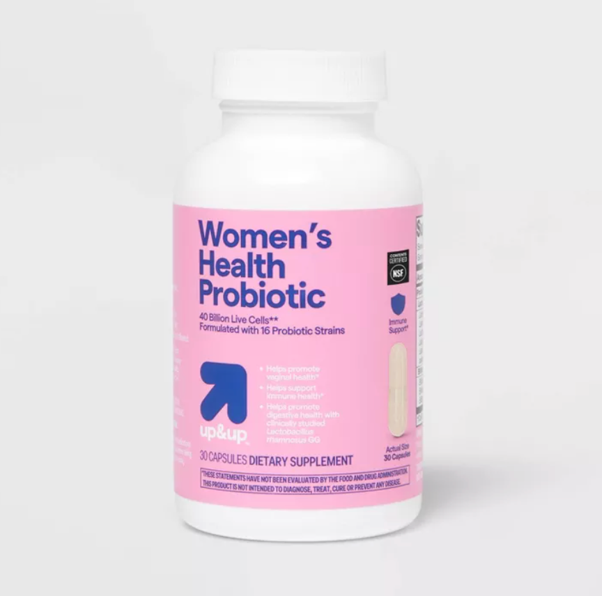 WOMEN'S OPTIMAL HEALTH PROBIOTIC FOR VAGINAL, IMMUNE AND DIGESTIVE SUPPORT CAPSULES  UP&UP™