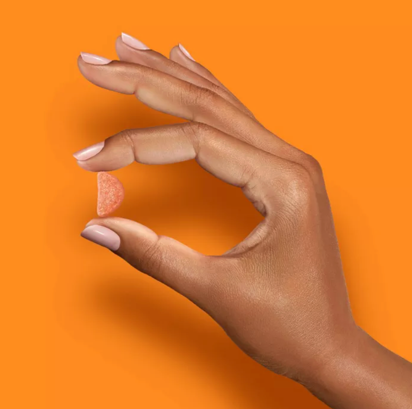 VITAMIN C GUMMIES - ORANGE  UP&UP™: GLUTEN-FREE, 282MG VITAMIN C, NO ARTIFICIAL FLAVORS