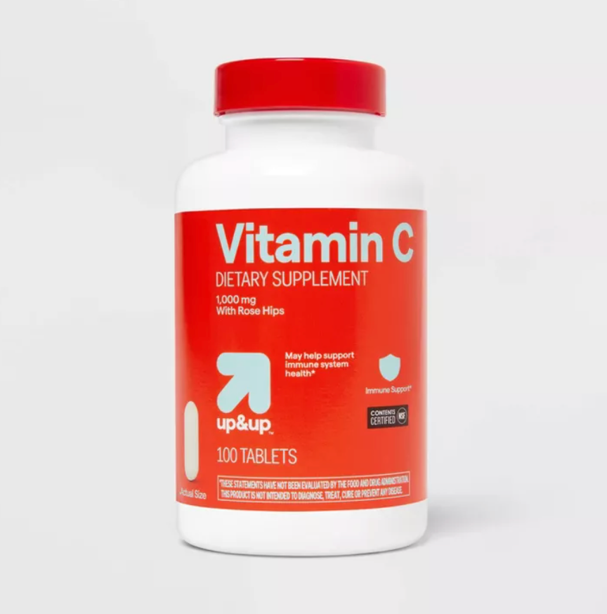VITAMIN C W/ ROSE HIPS DIETARY SUPPLEMENT TABLETS  UP&UP™