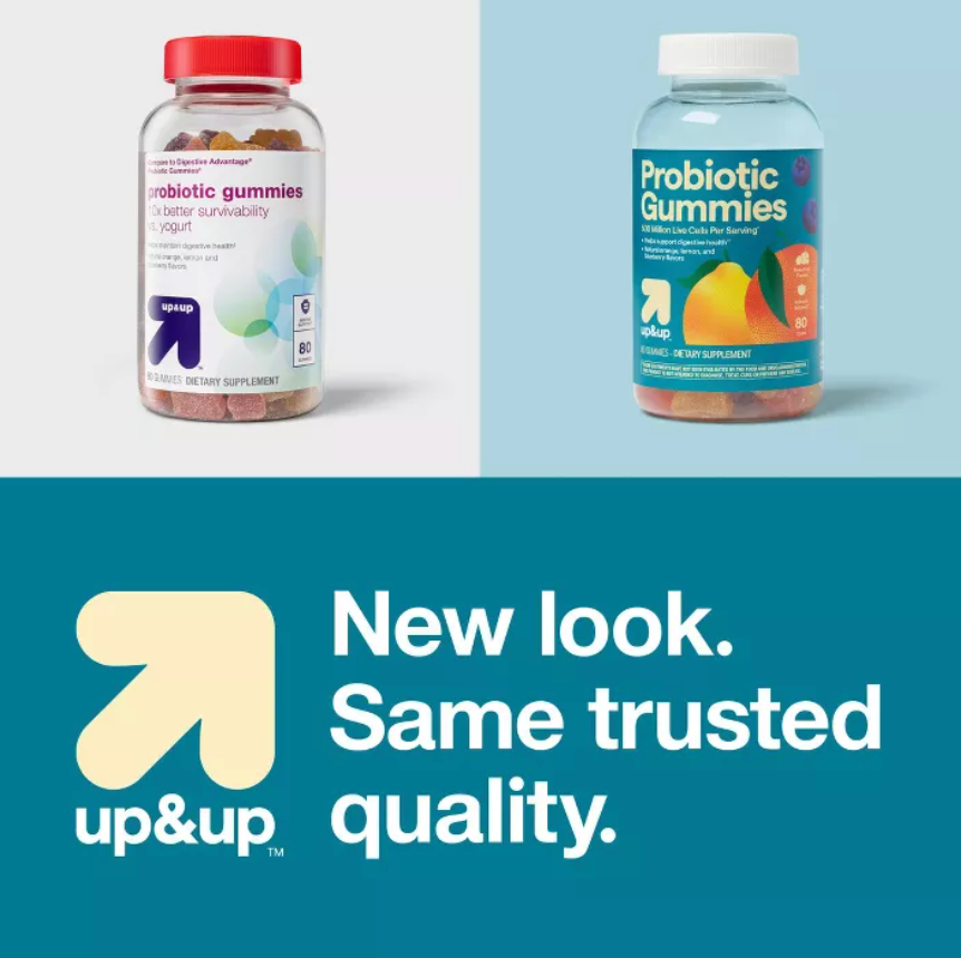 PROBIOTIC GUMMIES FOR DIGESTIVE HEALTH - UP&UP™: BACILLUS COAGULANS