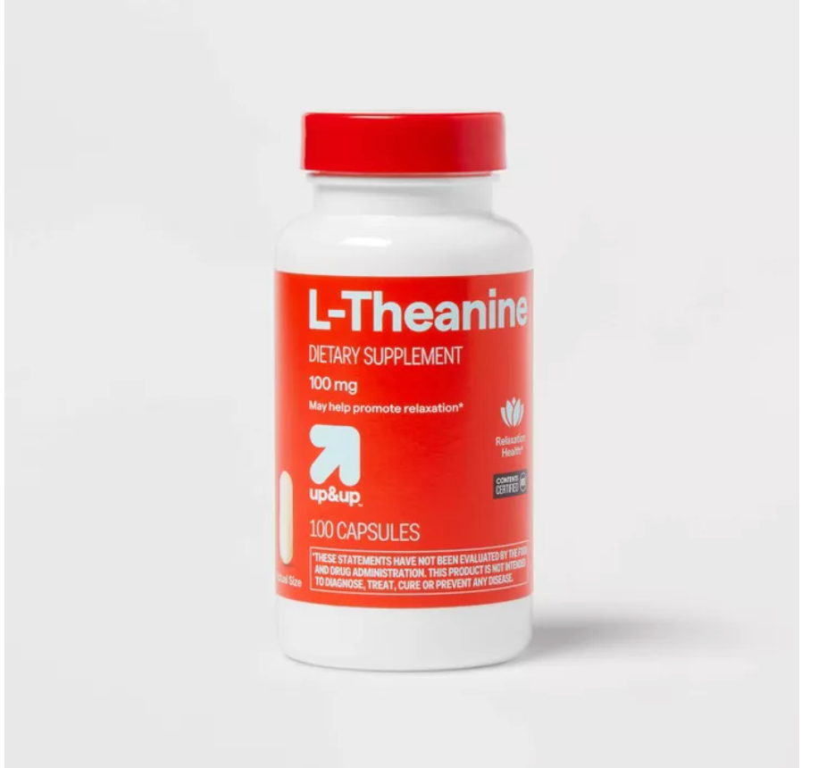 L-THEANINE 100MG CAPSULES  UP&UP™: VITAMINS, MULTIVITAMINS