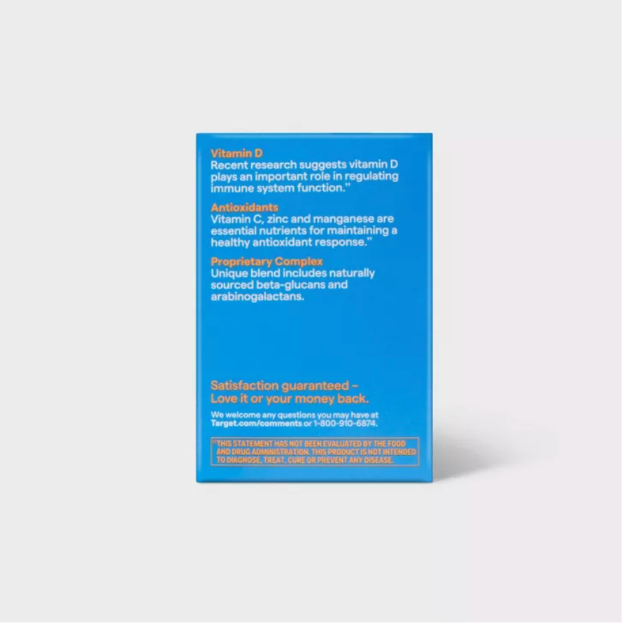 VITAMIN C + D IMMUNE SUPPORT POWDER - ORANGE  UP&UP™