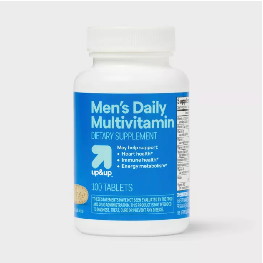 MEN'S DAILY MULTIVITAMINS TABLETS - 100CT - UP&UP™
