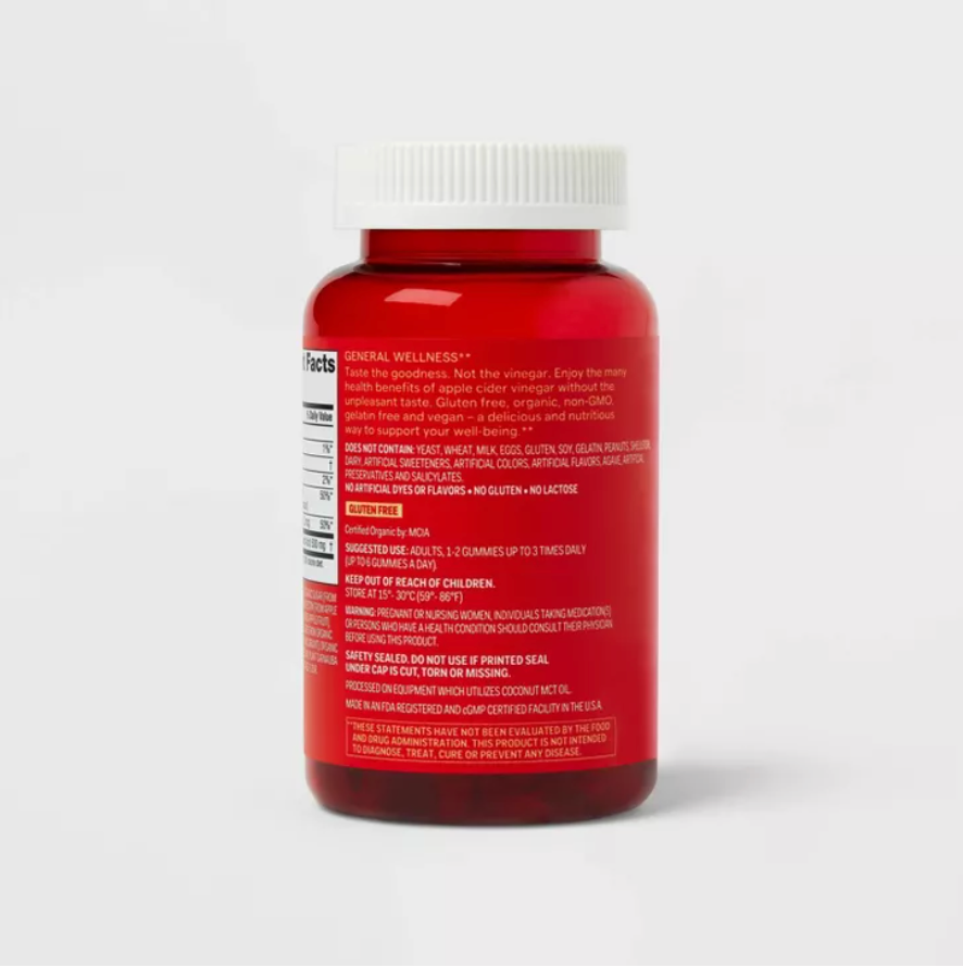 APPLE CIDER VINEGAR GUMMY  UP&UP™