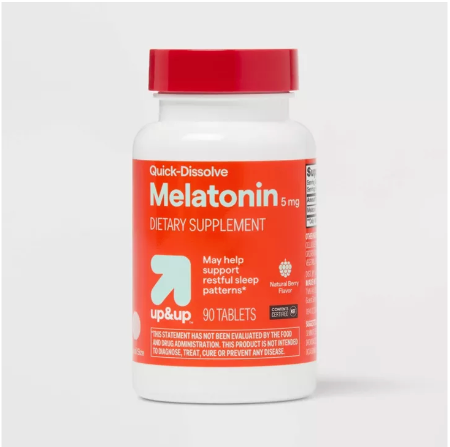 MELATONIN QUICK DISSOLVE TABLETS - CHERRY FLAVOR UP&UP™