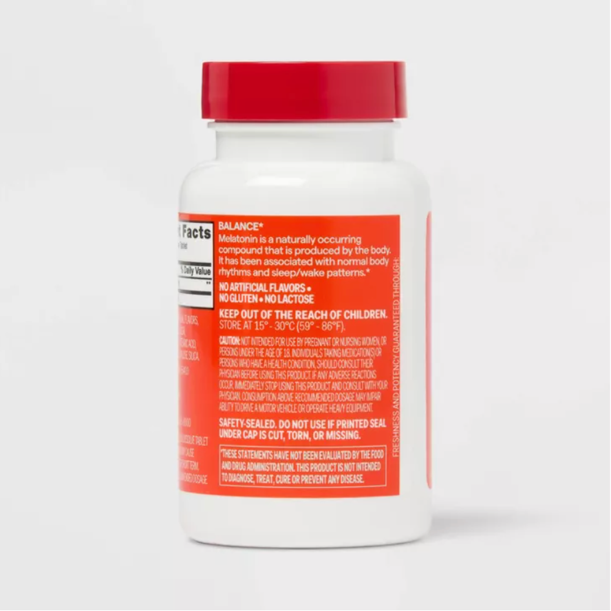 MELATONIN QUICK DISSOLVE TABLETS - CHERRY FLAVOR UP&UP™