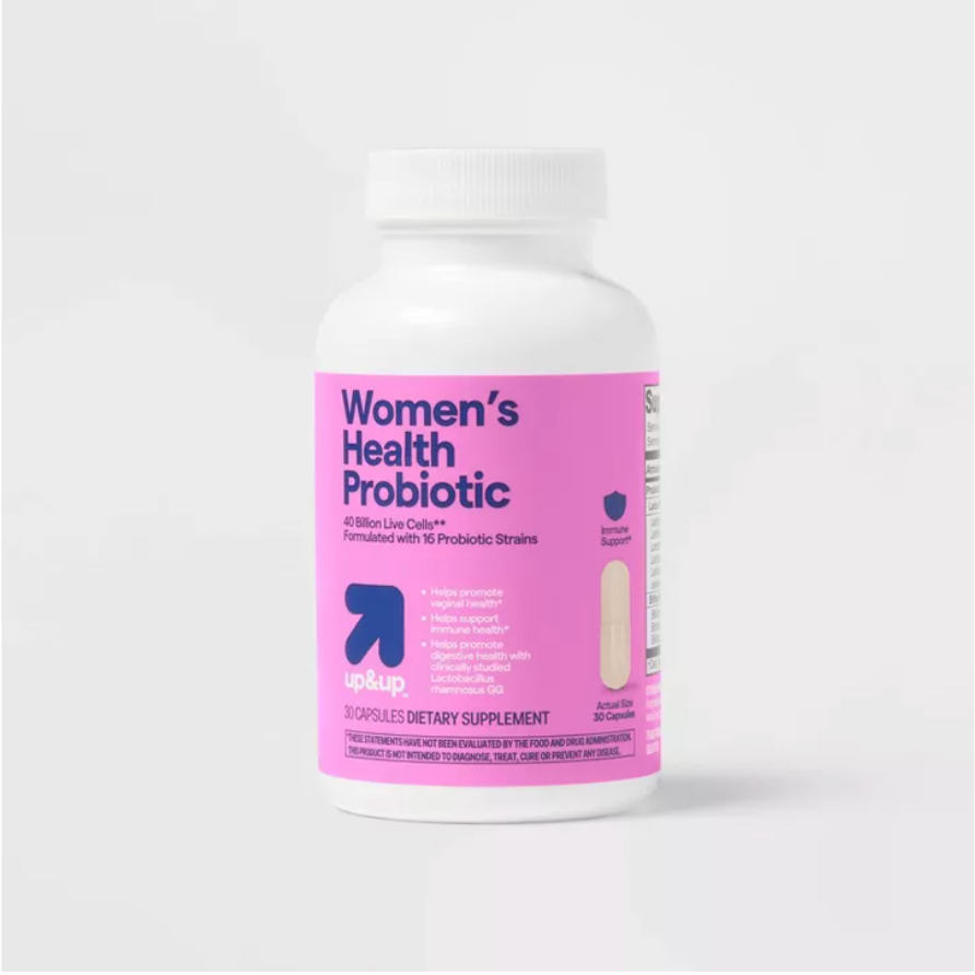 "WOMEN'S OPTIMAL HEALTH PROBIOTIC FOR VAGINAL IMMUNE AND DIGESTIVE SUPPORT CAPSULES UP&UP™ "