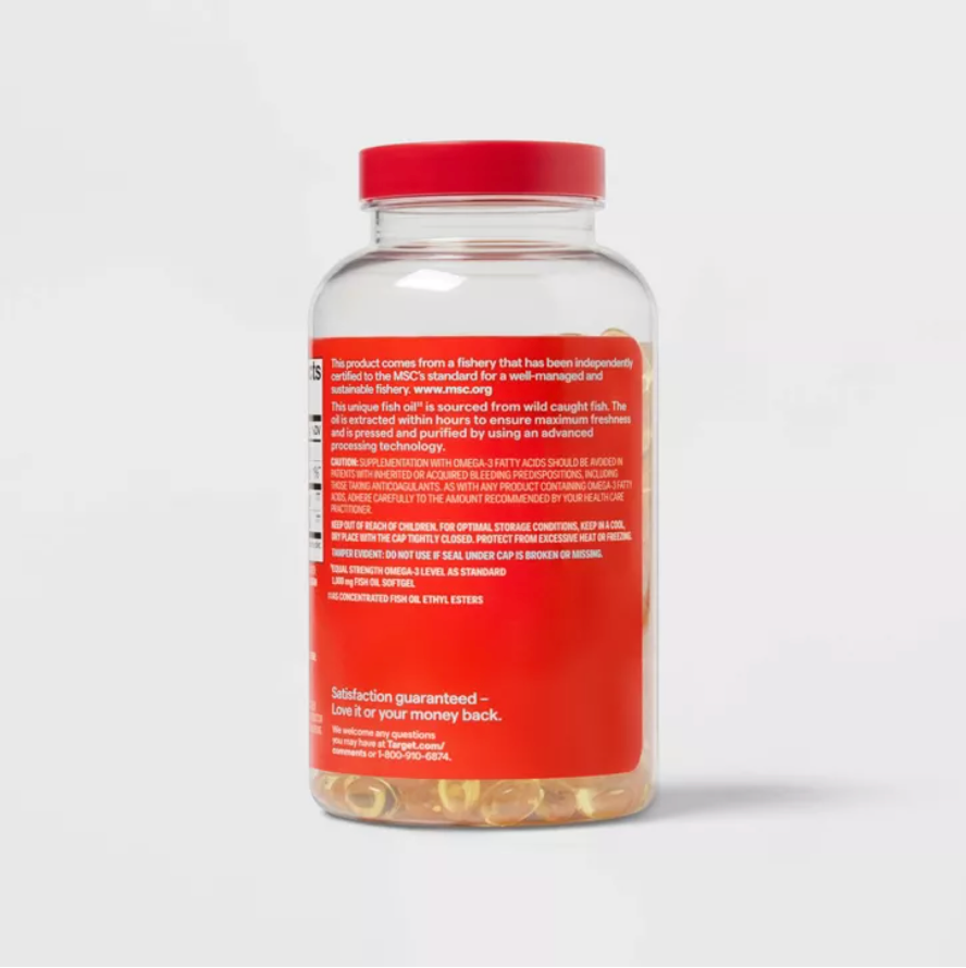 MSC FISH OIL SOFTGELS - 1000MG  UP&UP™