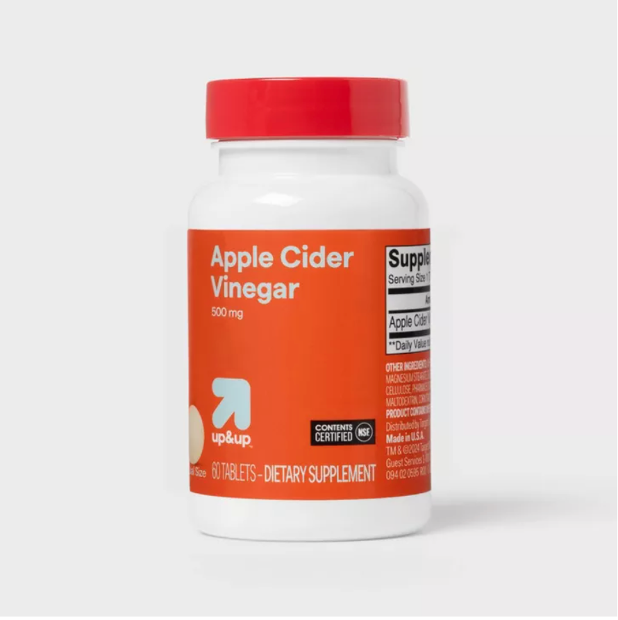 APPLE CIDER VINEGAR SUPPLEMENT TABLETS UP&UP™