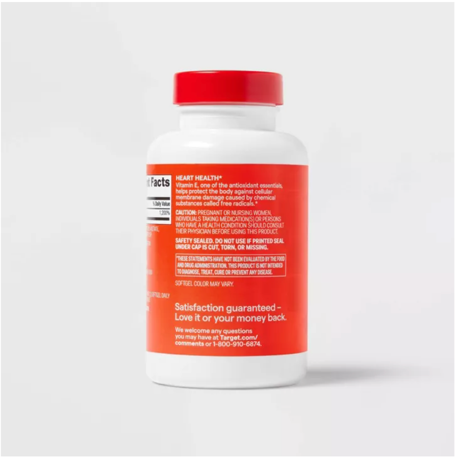 VITAMIN E 180MG SUPPLEMENT SOFTGELS  UP&UP™