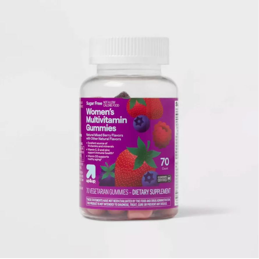 SUGAR FREE WOMEN'S MULTIVITAMIN GUMMIES UP&UP™