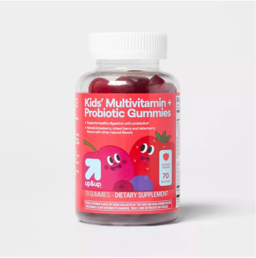 KIDS' MULTIVITAMIN + PROBIOTIC GUMMIES UP&UP™