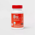 VITAMIN B12 5000MCG QUICK DISSOLVE TABLETS - CHERRY FLAVOR UP&UP™: GLUTEN-FREE