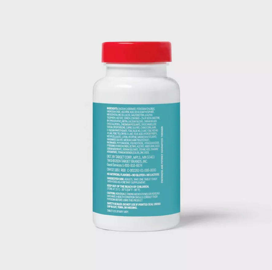 MEN'S 50+ MULTI-VITAMIN TABLETS UP&UP™