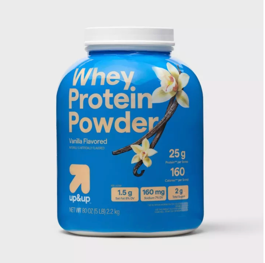 WHEY PROTEIN POWDER - VANILLA - 5LB - UP&UP™