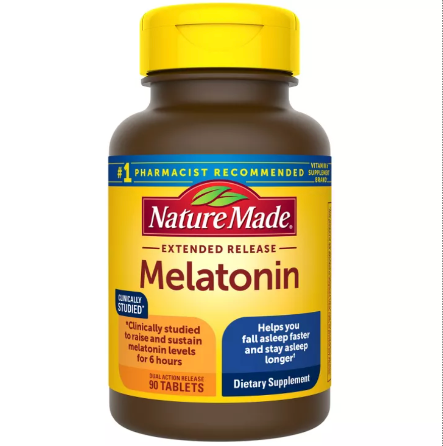 NATURE MADE MELATONIN 100% DRUG FREE SLEEP AID FOR ADULTS 4MG EXTENDED RELEASE TABLETS