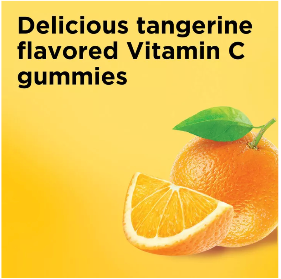 NATURE MADE VITAMIN C 250 MG PER SERVING FOR IMMUNE SUPPORT GUMMIES - TANGERINE FLAVORED -