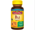 NATURE MADE VITAMIN B12 SUBLINGUAL 3000 MCG SUGAR FREE FAST DISSOLVE TABLETS, USP VERIFIED