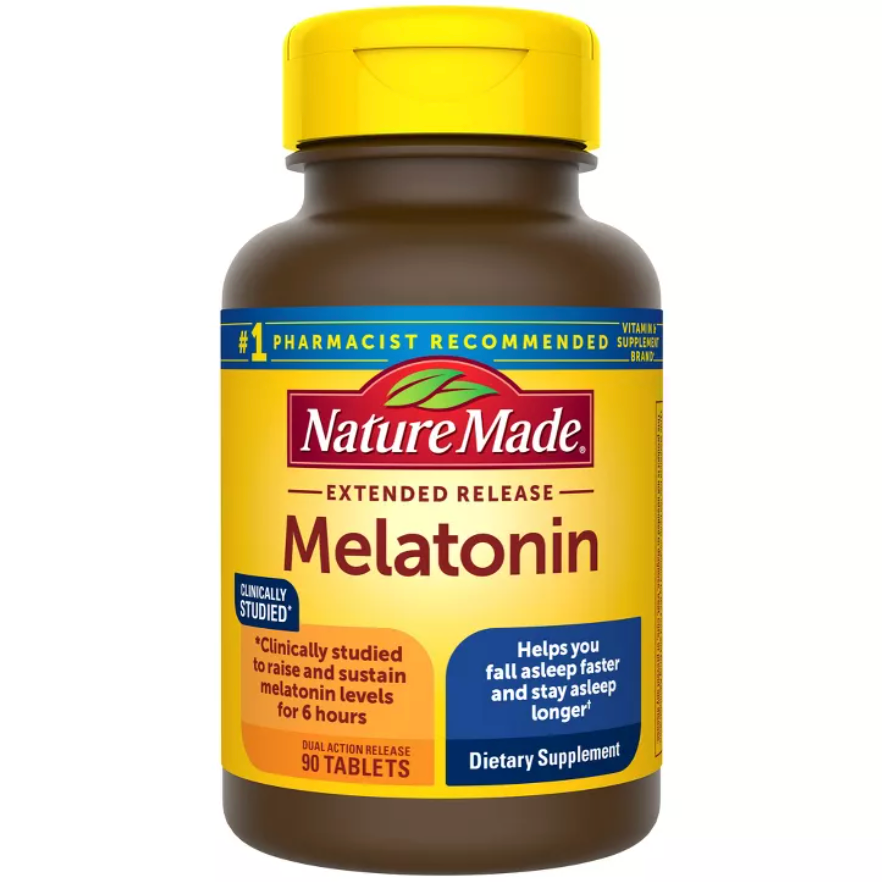 NATURE MADE MELATONIN 100% DRUG FREE SLEEP AID FOR ADULTS 4MG EXTENDED RELEASE TABLETS