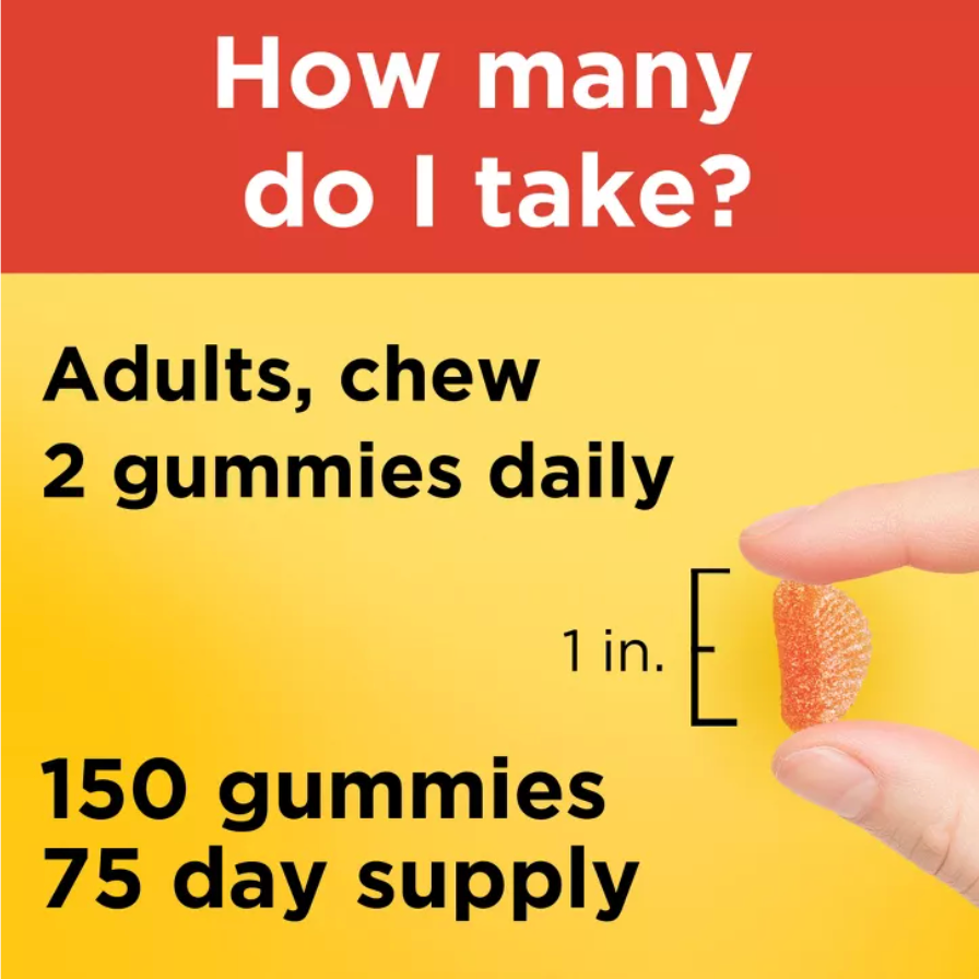 NATURE MADE VITAMIN C 250MG PER SERVING FOR IMMUNE SUPPORT VITAMIN GUMMIES - TANGERINE FLAVORED