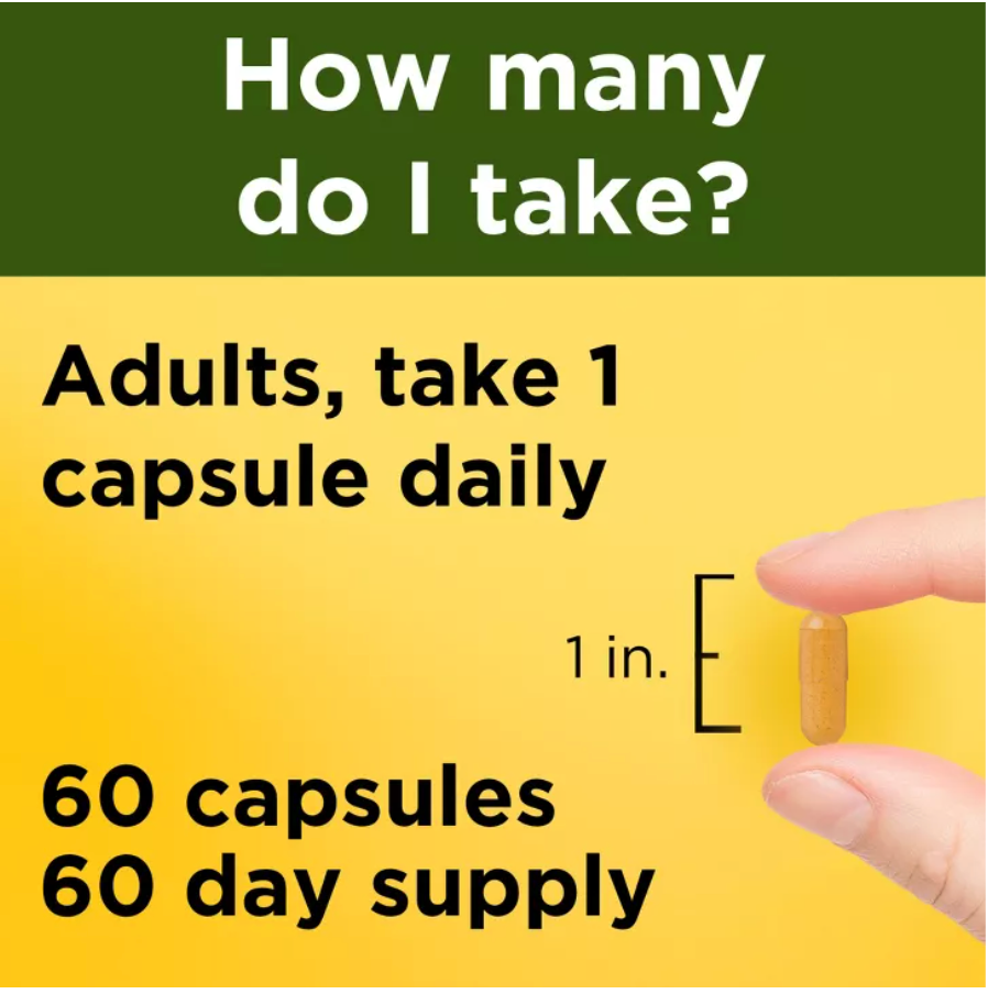 NATURE MADE TURMERIC CURCUMIN 500MG SUPPLEMENTS FOR ANTIOXIDANT SUPPORT CAPSULES, GLUTEN-FRE