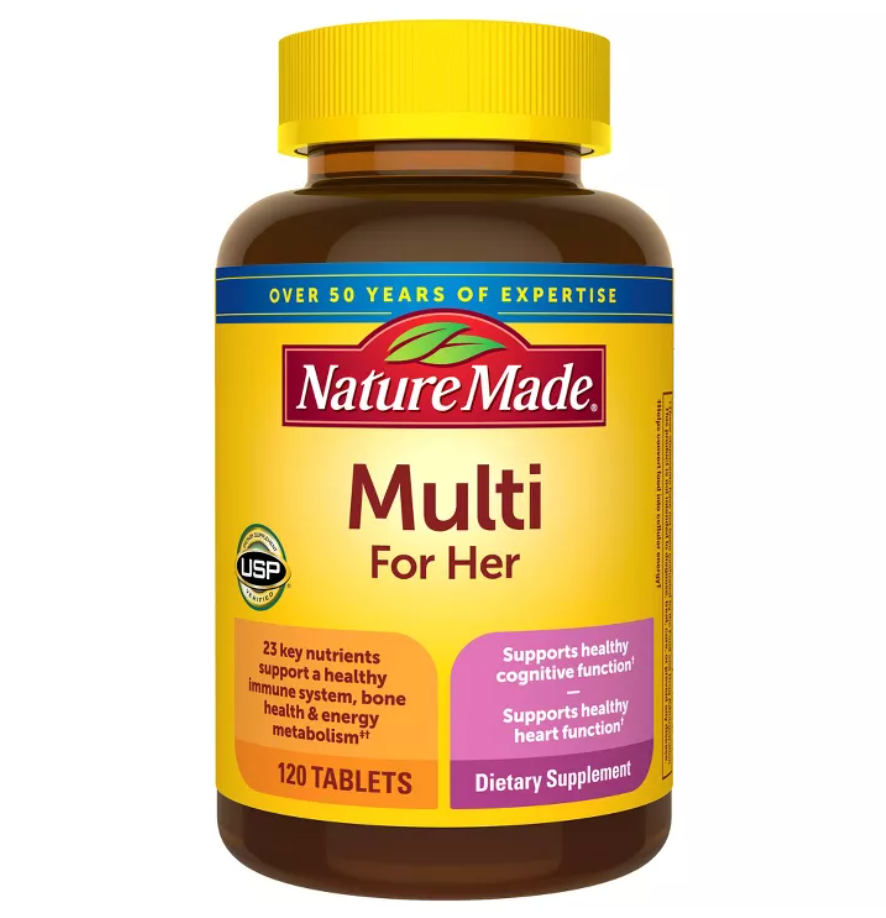NATURE MADE WOMEN MULTIVITAMIN TABLETS, USP VERIFIED