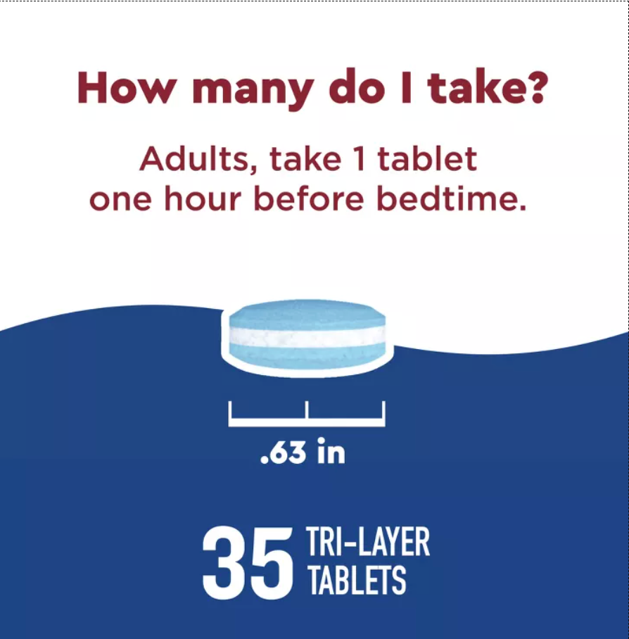 NATURE MADE WELLBLENDS SLEEP LONGER , MELATONIN 10MG, L-THEANINE 100MG AND GABA 100MG TABLETS