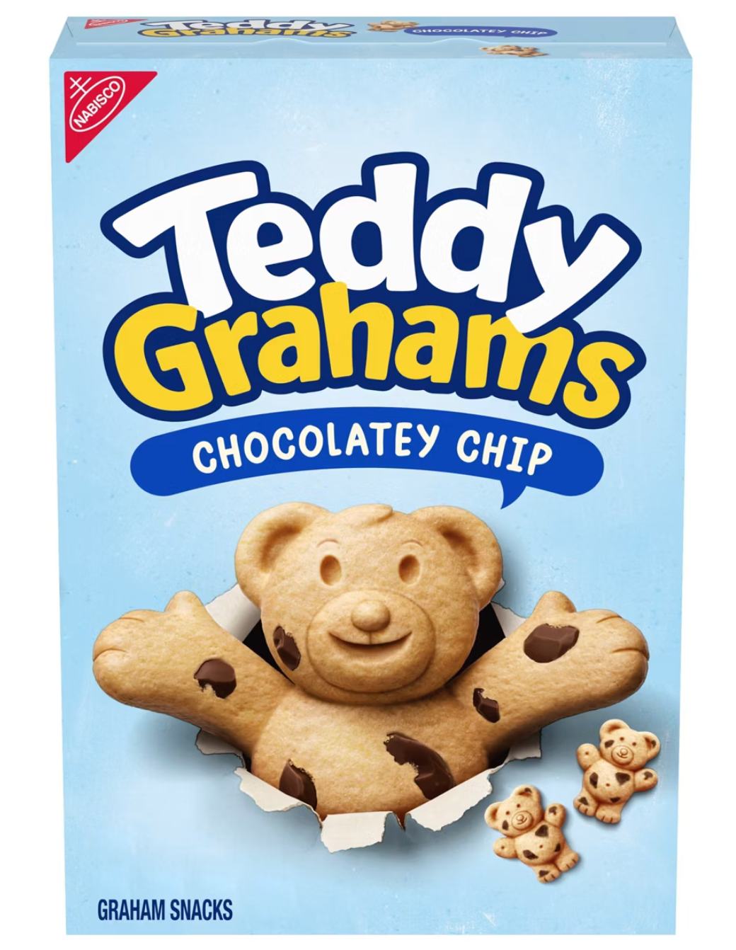 CHOCOLATE CHIP TEDDY GRAHAMS