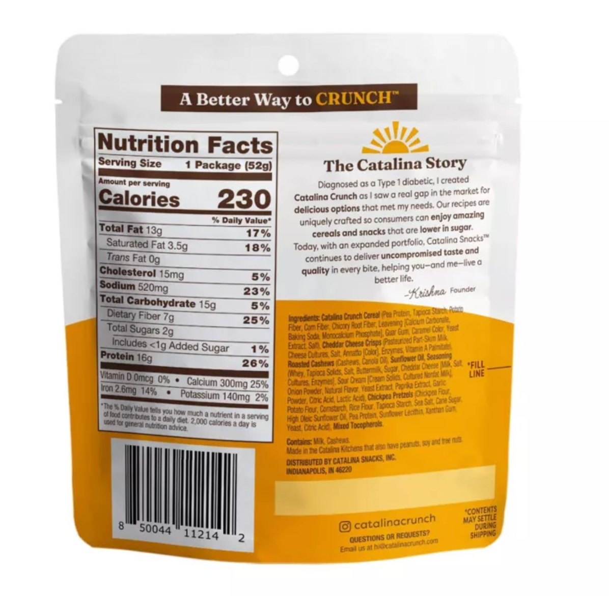 DUO PACK CATALINA CRUNCH SNACK MIX