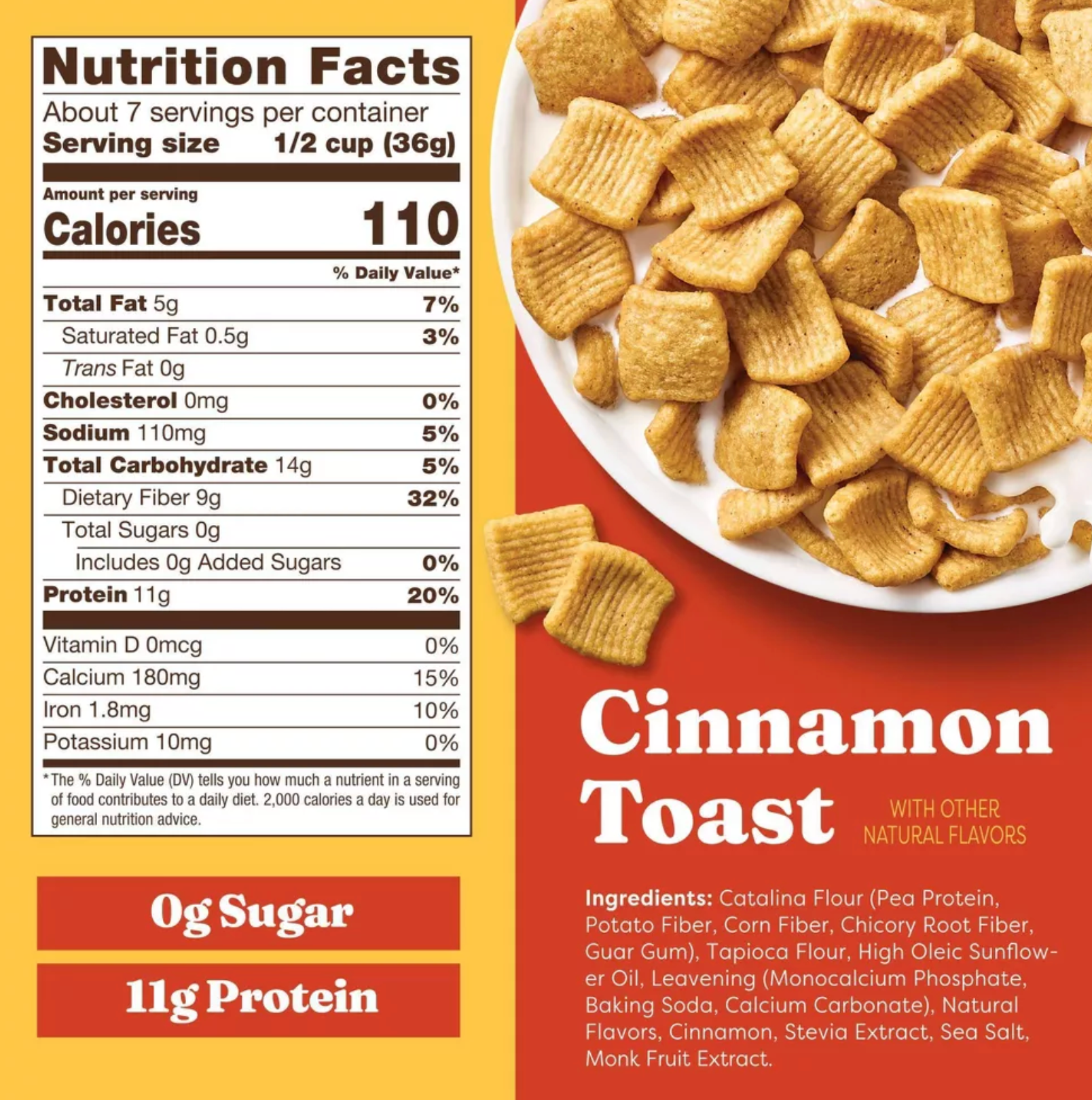 CATALINA CRUNCH CEREAL CINNAMON TOAST
