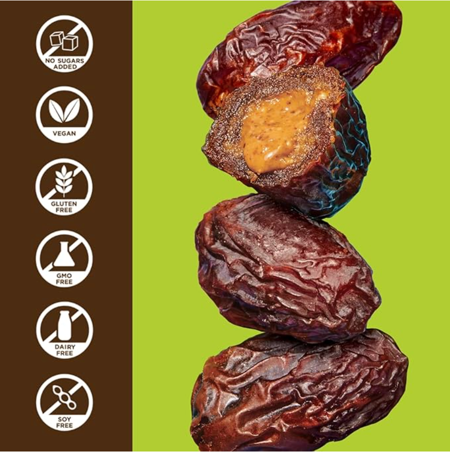 DÁTILES CON ALMOND BUTTER